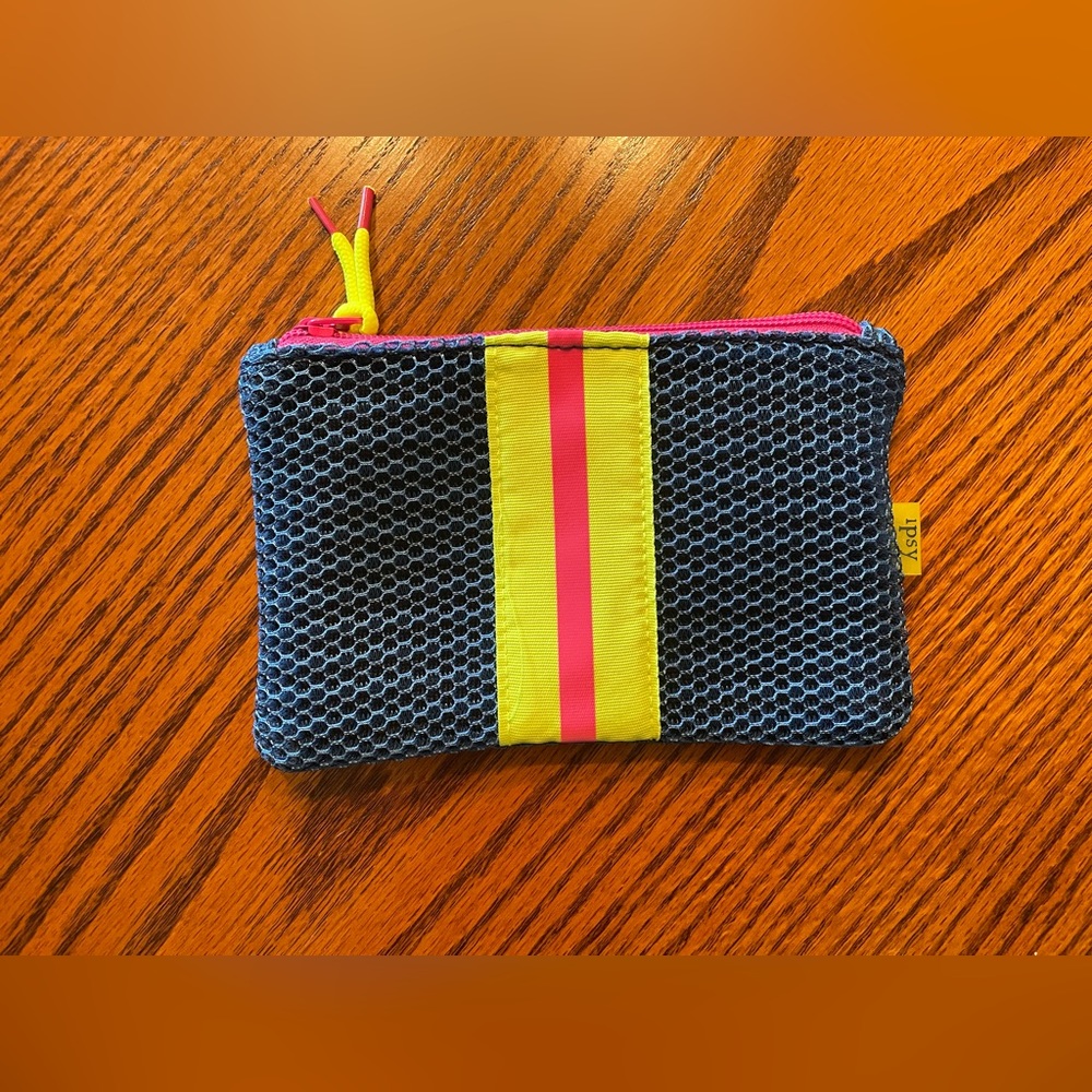 Neon Mesh Ipsy Makeup Bag